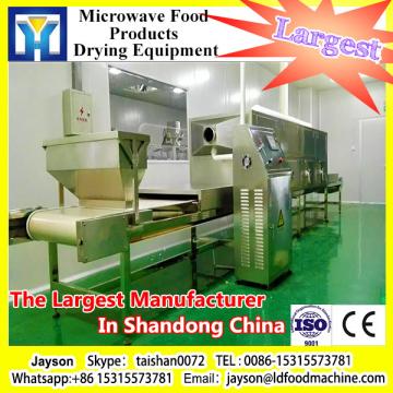 Food grade stainless steel 150kg/hr Industrial microwave snacks machine