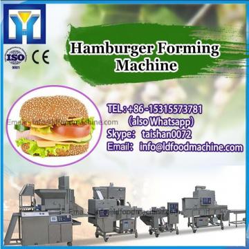 Manual hamburger production line