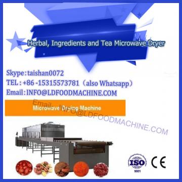 Red chilli powder medlar industrial tunnel microwave drying sterilization machine