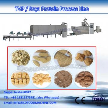 Automatic Soya protein production line/soya meat /soya chunks making extruder machines 