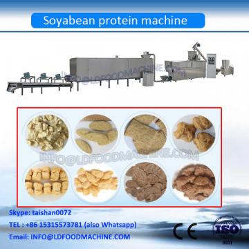 2017 Chine Soyabean textured soya protein making machine /soy meat processing line/soya nuggets production line