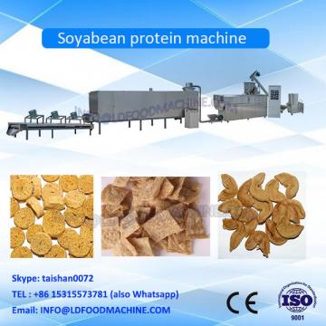 Customized soya protein TVP chunks snack making machinery