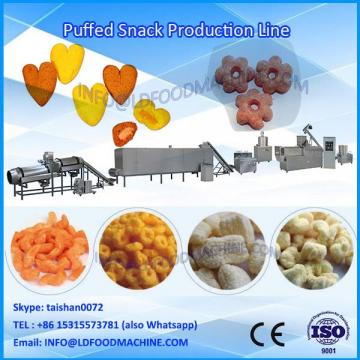 2018 Hot Sell crispy corn puff snack twin screw extruder machine line with lowest factory price