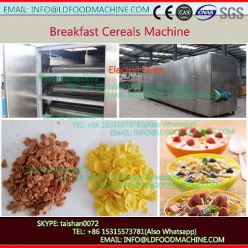Multifunctional Automatic Corn Flakes Breakfast Cereals Extruded producing Machine