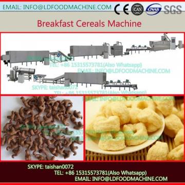 Automatic stainless steel Corn Flake/Breakfast Cereal/Puffed Corn Flour Snack Making Machine