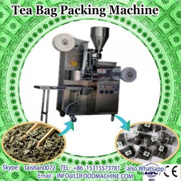 dual tea bag making machine with outer bag/ small herbal tea sachet with thread and label packing machine
