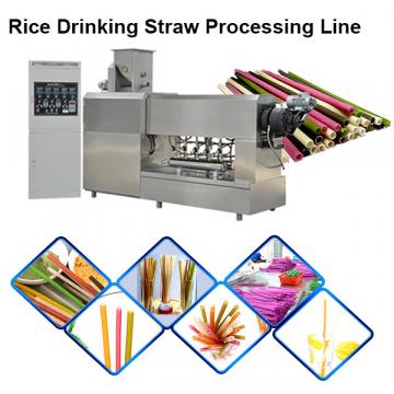 Fully automatic biodegradable drinking straw making machine