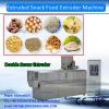 DG75 Double screw extruded potato square tube flat sheets frying pellet snacks making extrusion machinery equipment line