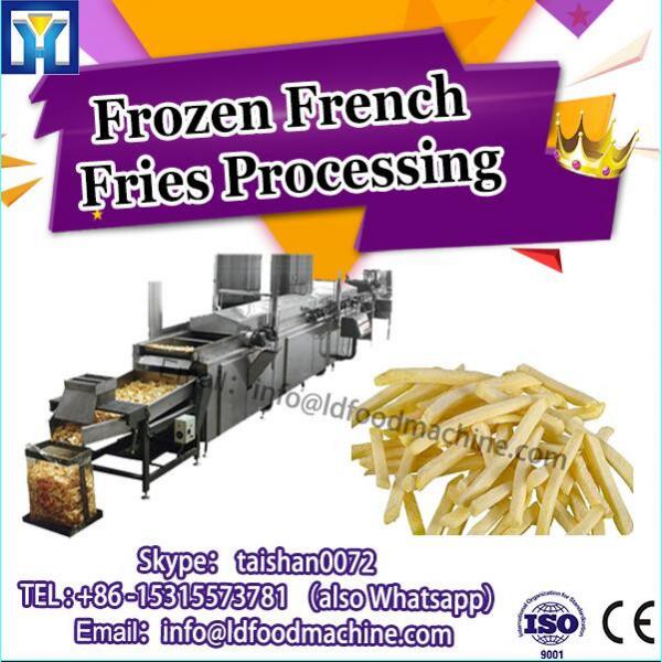 automatic frozen french fries making machine plant electric potato chips machine for sale #1 image