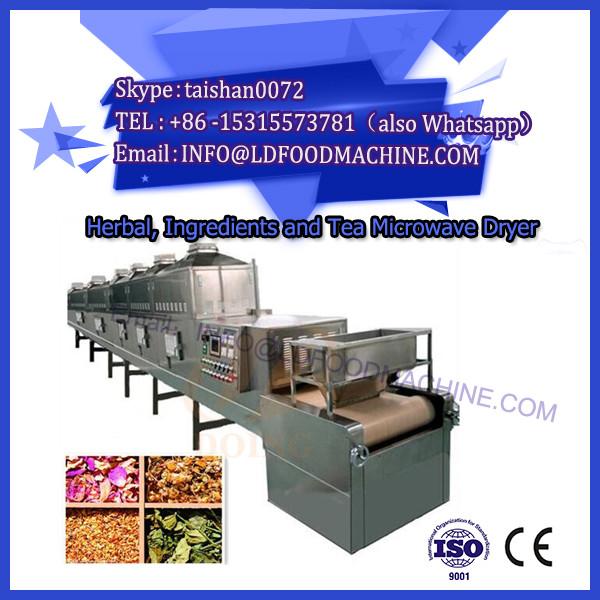 Food grade microwave tea leaves drying and fixation machinery #1 image