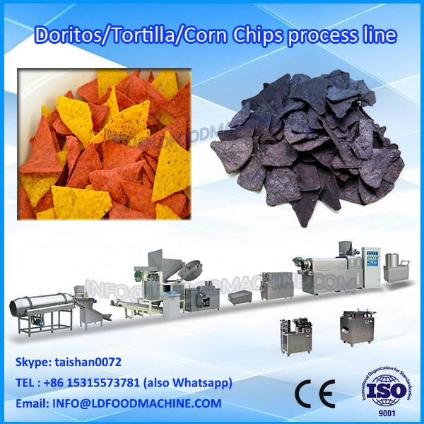Automatic Cassava chips Making Machinery/ Corn Doritos /Tortilla Chip Snack Production Line #1 image
