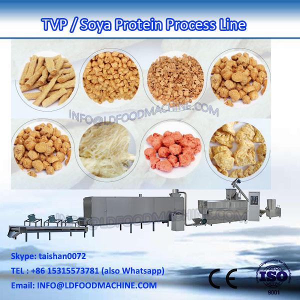 1t/h Automatic Textured Soya Protein Chunks Making Machine Soy Protein Food Processing Equipment #1 image