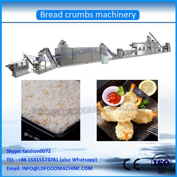 Full automatic big output pLD bread crumbs machines, snack food processing machine #1 image