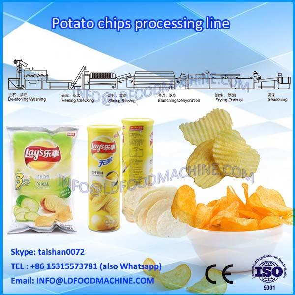 100kg/h Semi-automatic Frech Potato Chips Crisps Processing Line #1 image