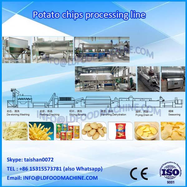 100kg/h potato chips making line frozen french fries production line #1 image