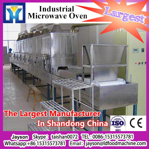 Industrial continuous red chilli powder/yam flour/spice microwave belt drying sterilization machine #1 image