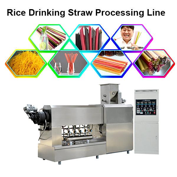 High Speed Full Automatic Biodegradable Drinking Straw Making Machine #3 image