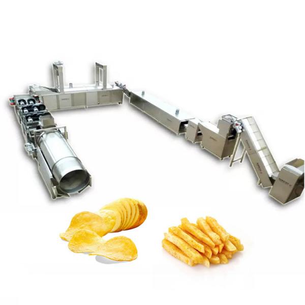 200kg/500kg/1000kg Fully Automatic potato chips Making Machine Frozen French Fries Production Line #1 image