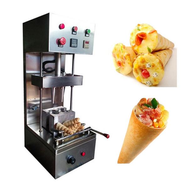 Automatic Pizza Mould Cones Production Line To Make Pizza Cone/High Quality Pizza Making Machine #3 image